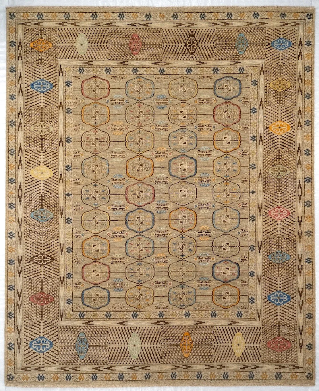 8x10 Turkmen Pakistani Tribal Rug