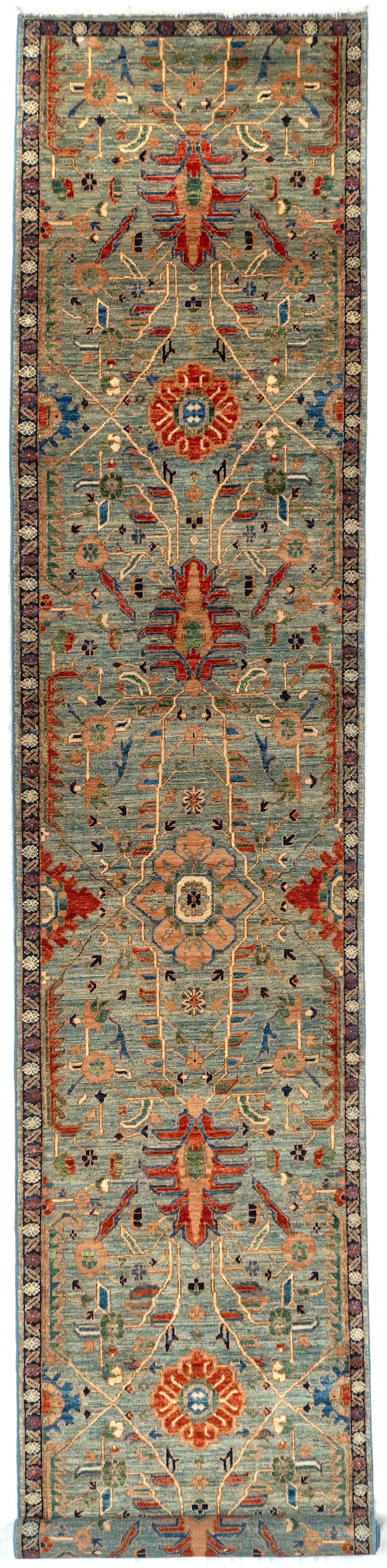Runner Serapi Afghan Tribal Rug