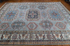 9'2"x11'11" Kazak, Tribal