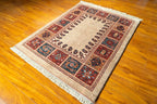 3'9"x4'10" Qashqaii, Tribal