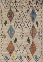 6x9 Moroccan Afghan Tribal Rug