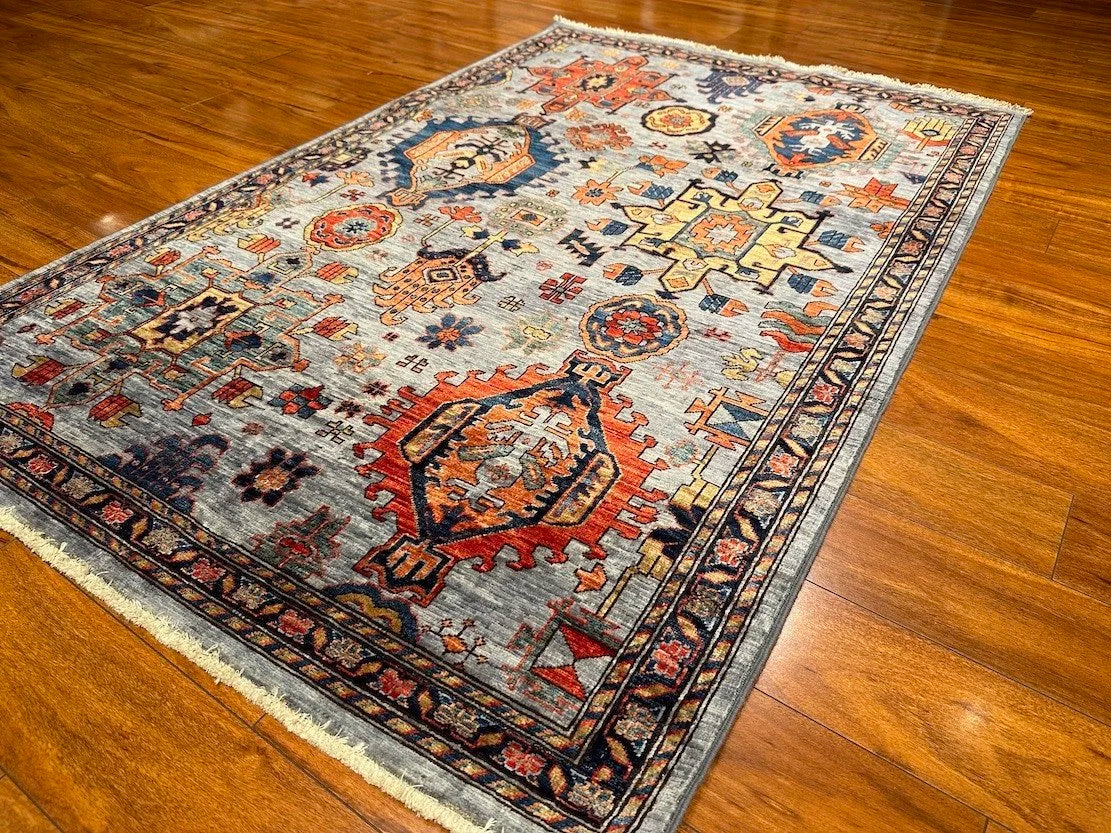 4'x6'1" Karajeh, Tribal