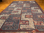 6'7"x9' Dragon Verneh Sileh, Antique