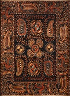 9x12 Suzani Afghan Tribal Rug