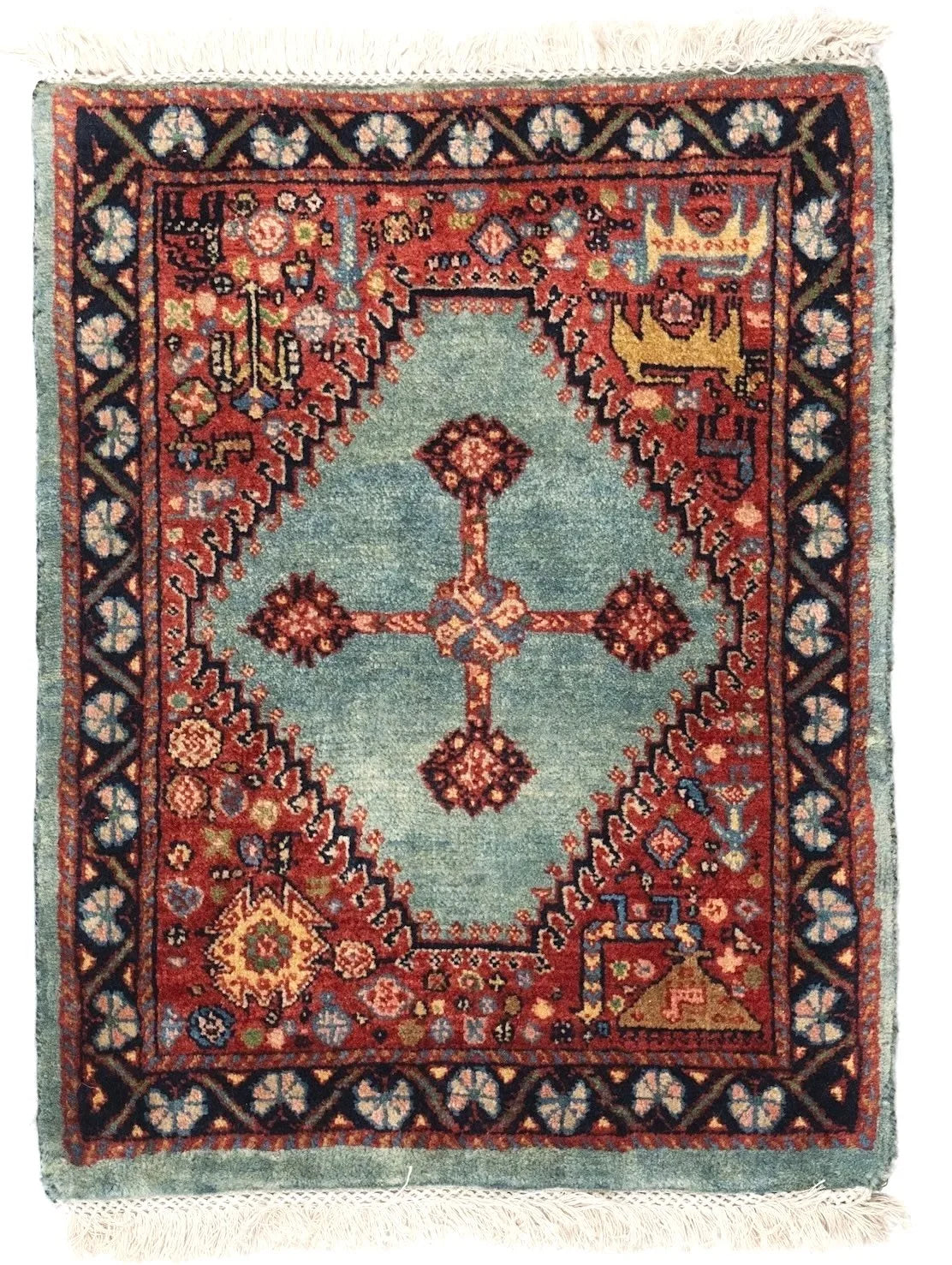 1'8"x2'2" Qashqaii, Tribal