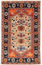 3'1"x 4'11" Qashqaii, Tribal