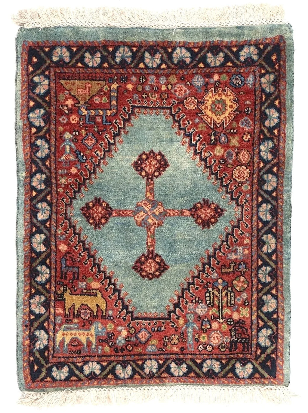 1'8"x2'2" Qashqaii, Tribal