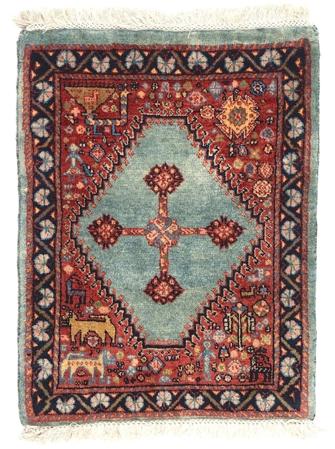 1'8"x2'2" Qashqaii, Tribal