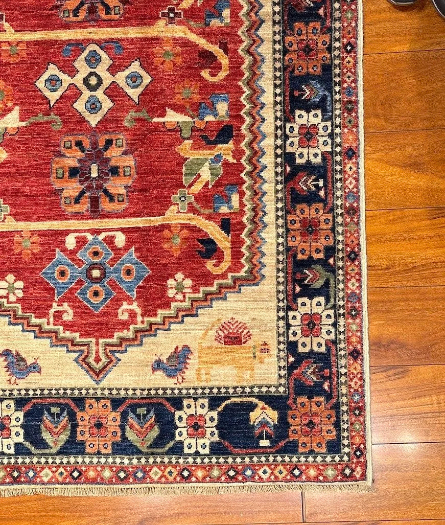 3'3"x7'10" Qashqaii, Tribal