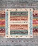 5'8"x8'7" Gabbeh, Tribal