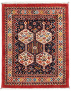 5x7 Qashqaii Persian Tribal Rug