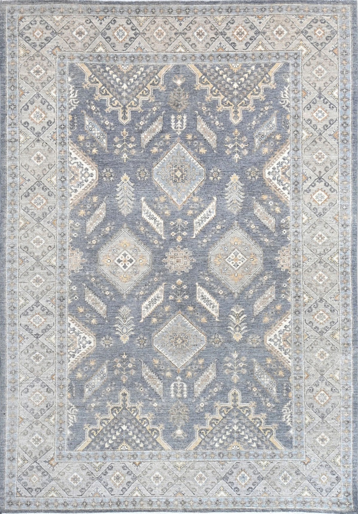 6x9 Sultanabad Afghan Tribal Rug