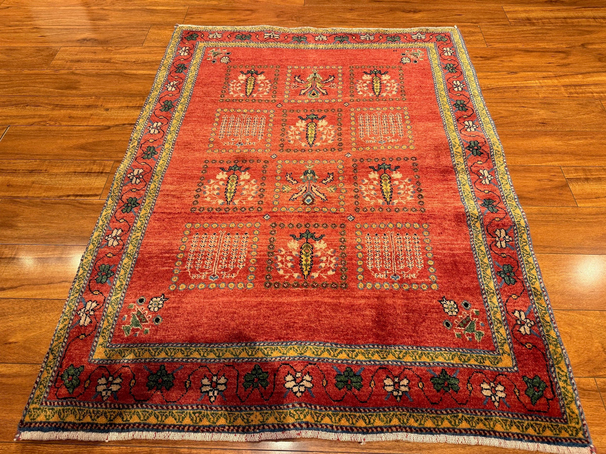 3'5"x4'7" Gabbeh, Tribal