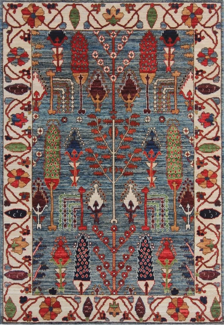 3x5 Bakhshayesh Afghan Tribal Rug