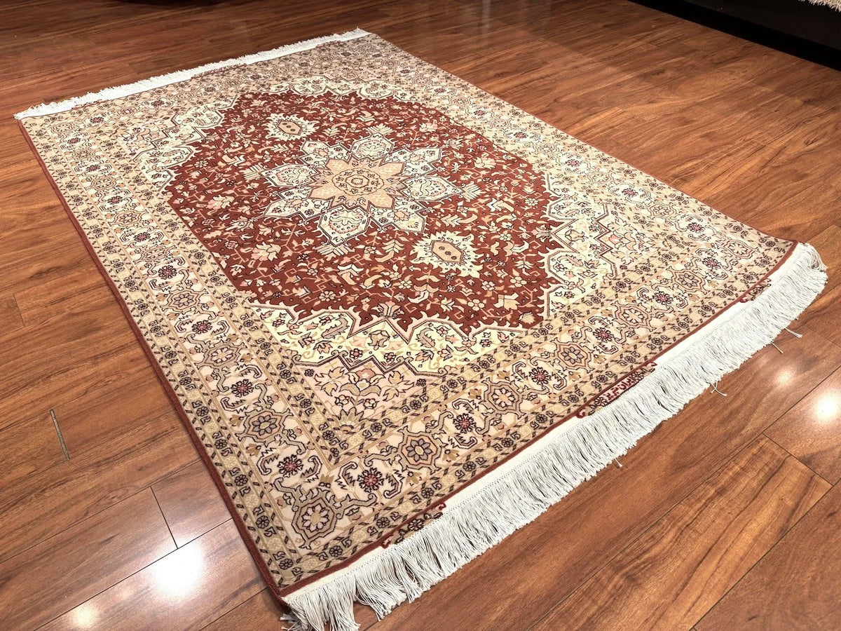 4'10"x6'9" Tabriz, Classic