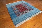 3'8"x4' Qashqaii, Tribal