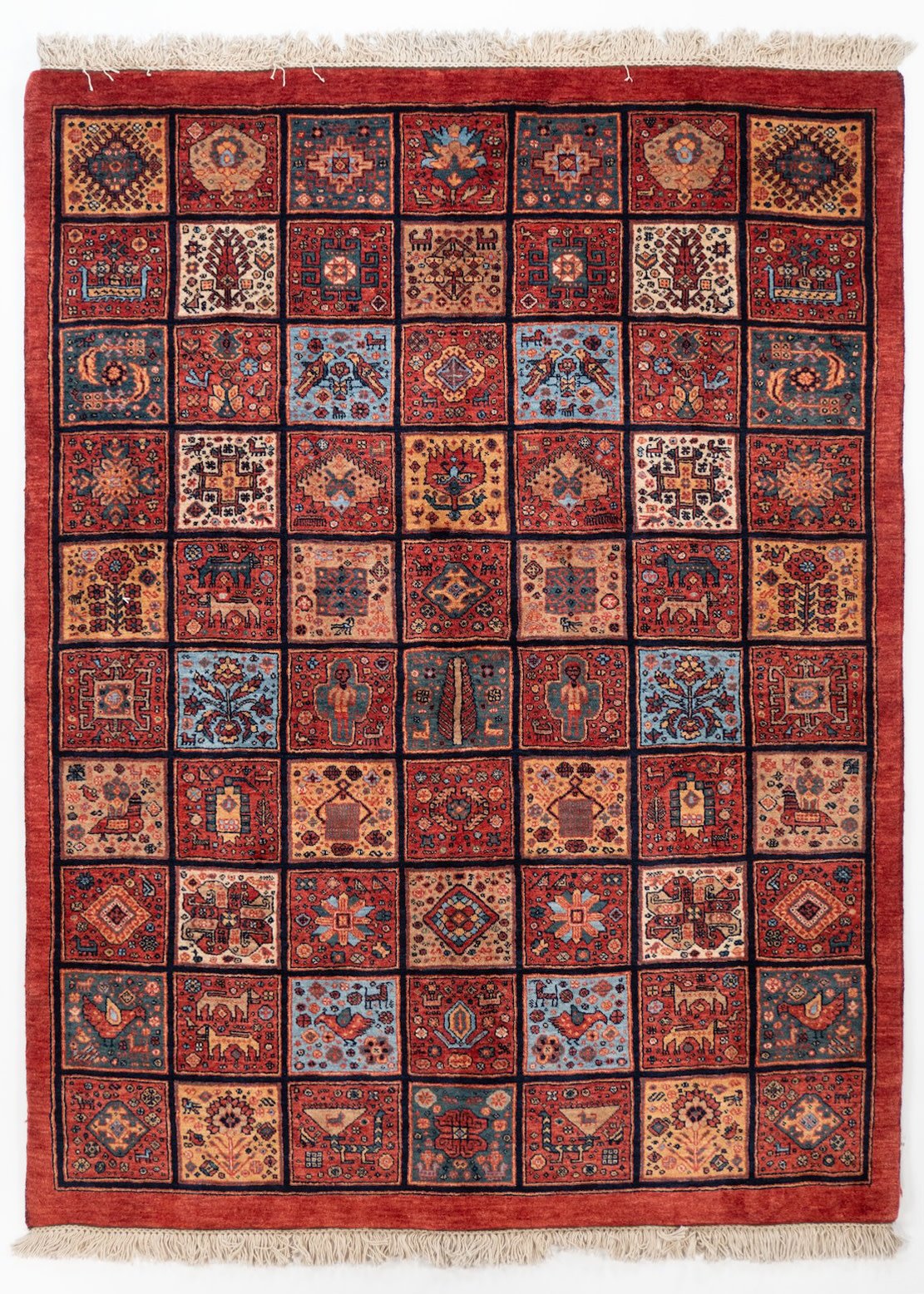 5x7 Qashqaii Persian Tribal Rug