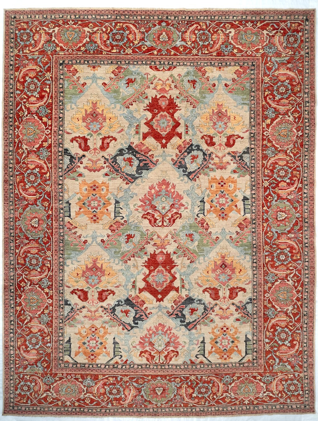 9'3" x 12' Serapi, Tribal