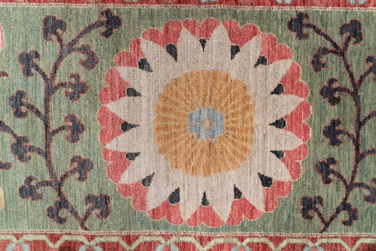 8'2" x 10'2" Suzani, Tribal