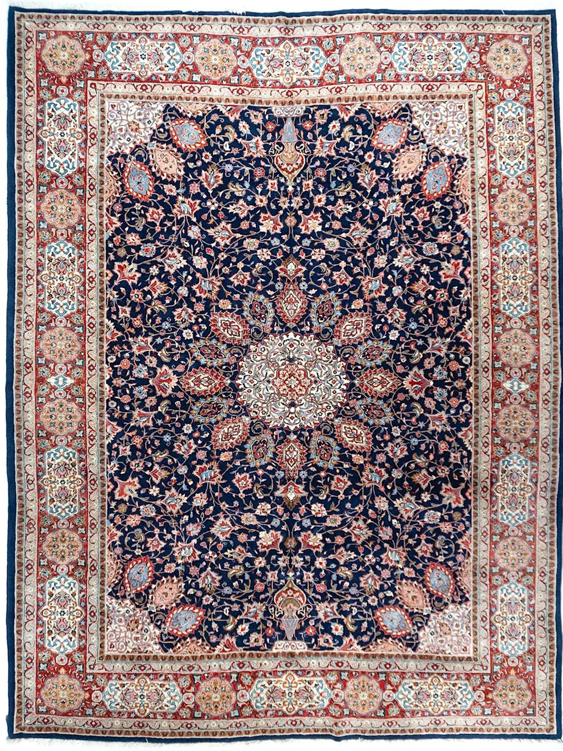 9x12 Sarouk Persian Antique Rug