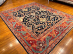 8'x9'10" Bijar, Tribal