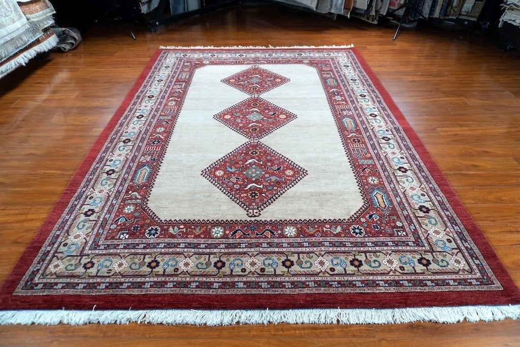 7'2"x10'2" Qashqaii, Tribal