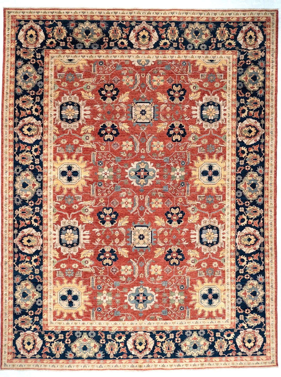9'1" x11'11" Sultanabad, Tribal