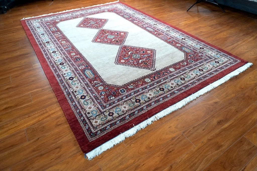 7'2"x10'2" Qashqaii, Tribal