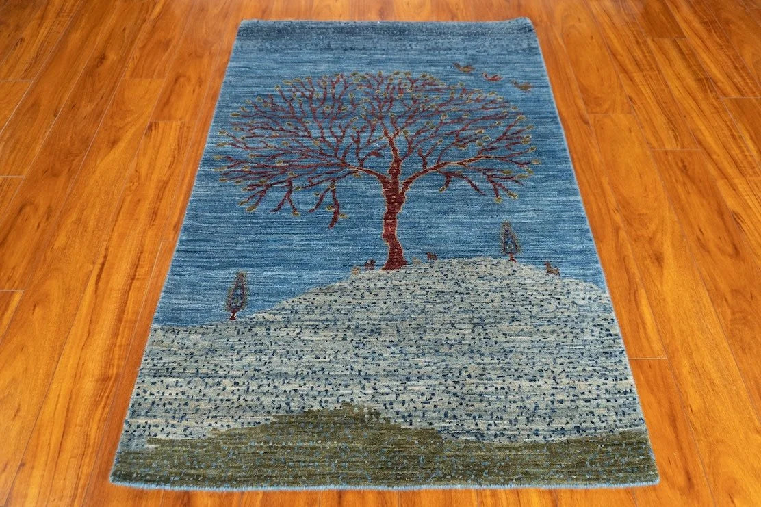 3'3"x4'10" Luri Gabbeh, Tribal
