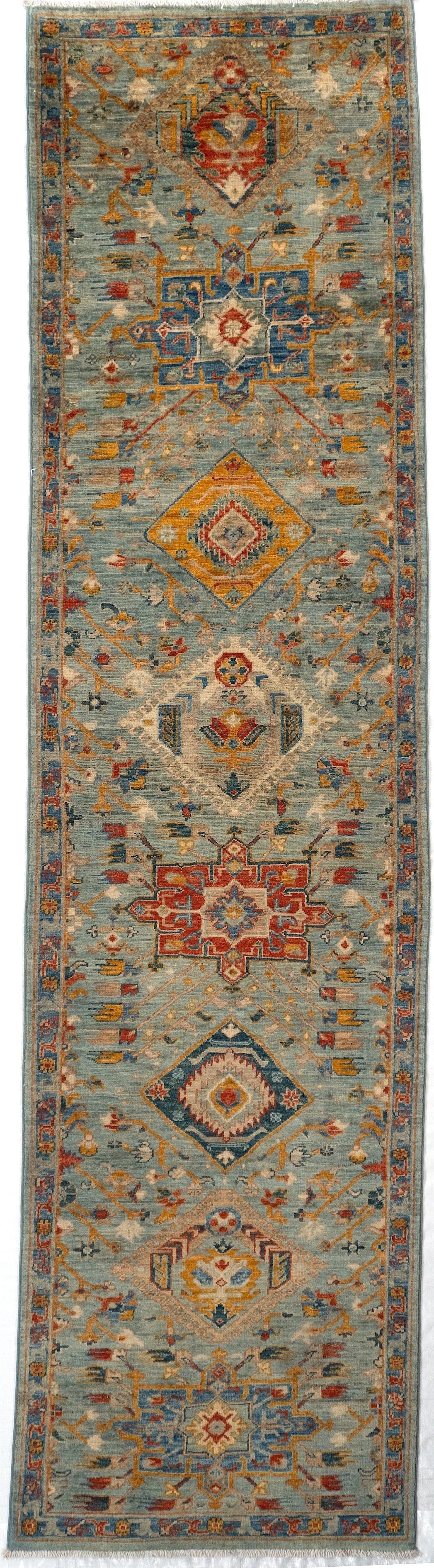 Runner Karajeh Afghan Tribal Rug