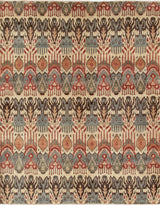 6'x9' Ikat, Transitional