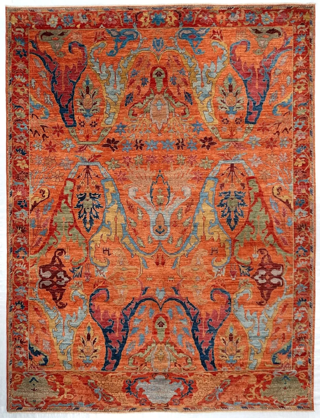 9x12 Bijar Afghan Traditional Rug