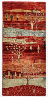 2'8"x5'9" Luri Gabbeh, Tribal