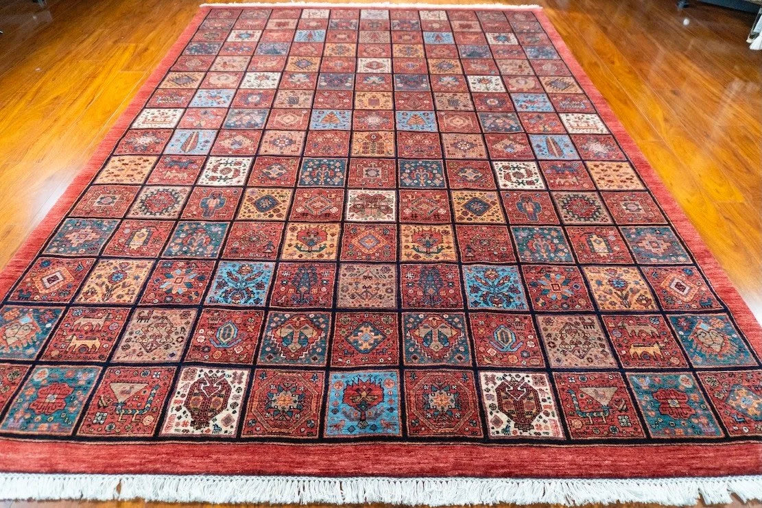 7’4”x10’3” Qashqaii, Tribal