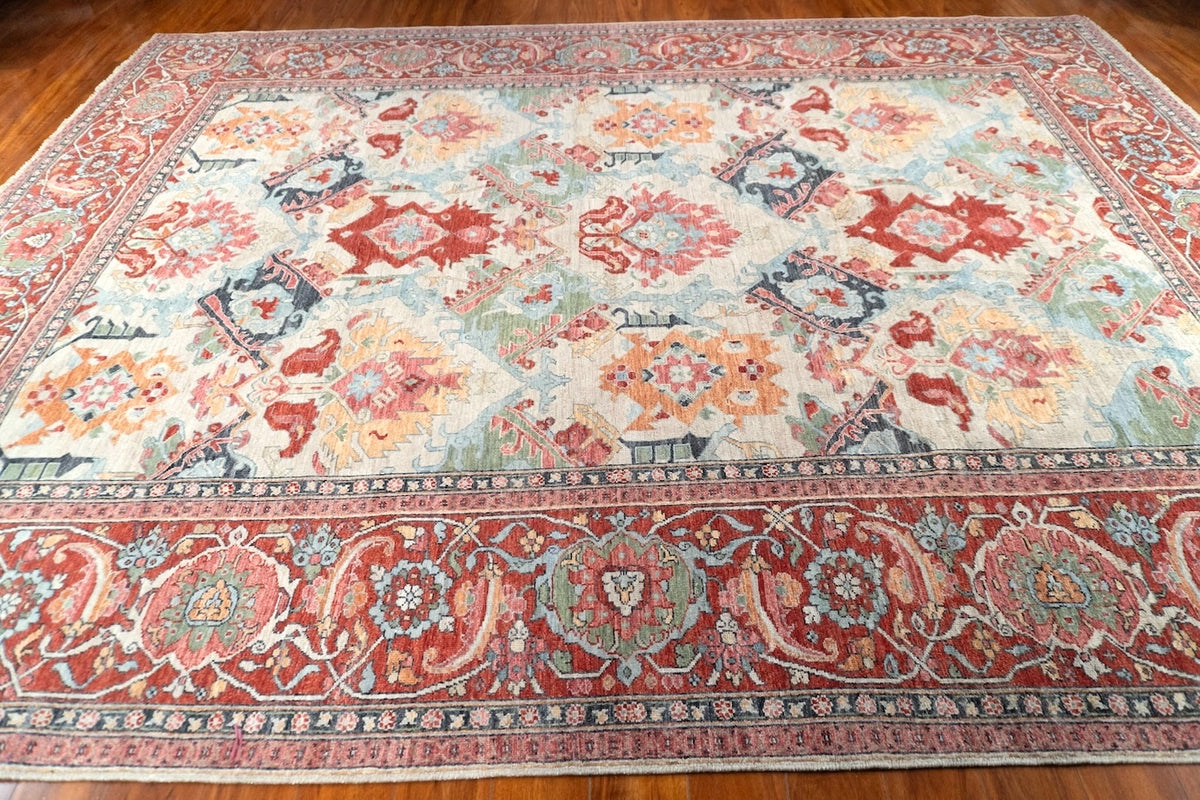 9'3" x 12' Serapi, Tribal