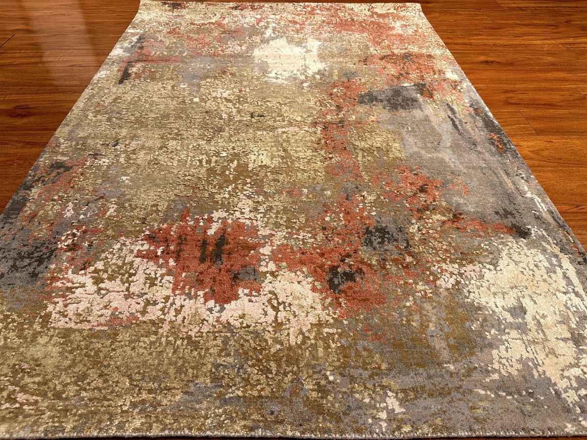 4'1"x5'11" Lasya, Modern