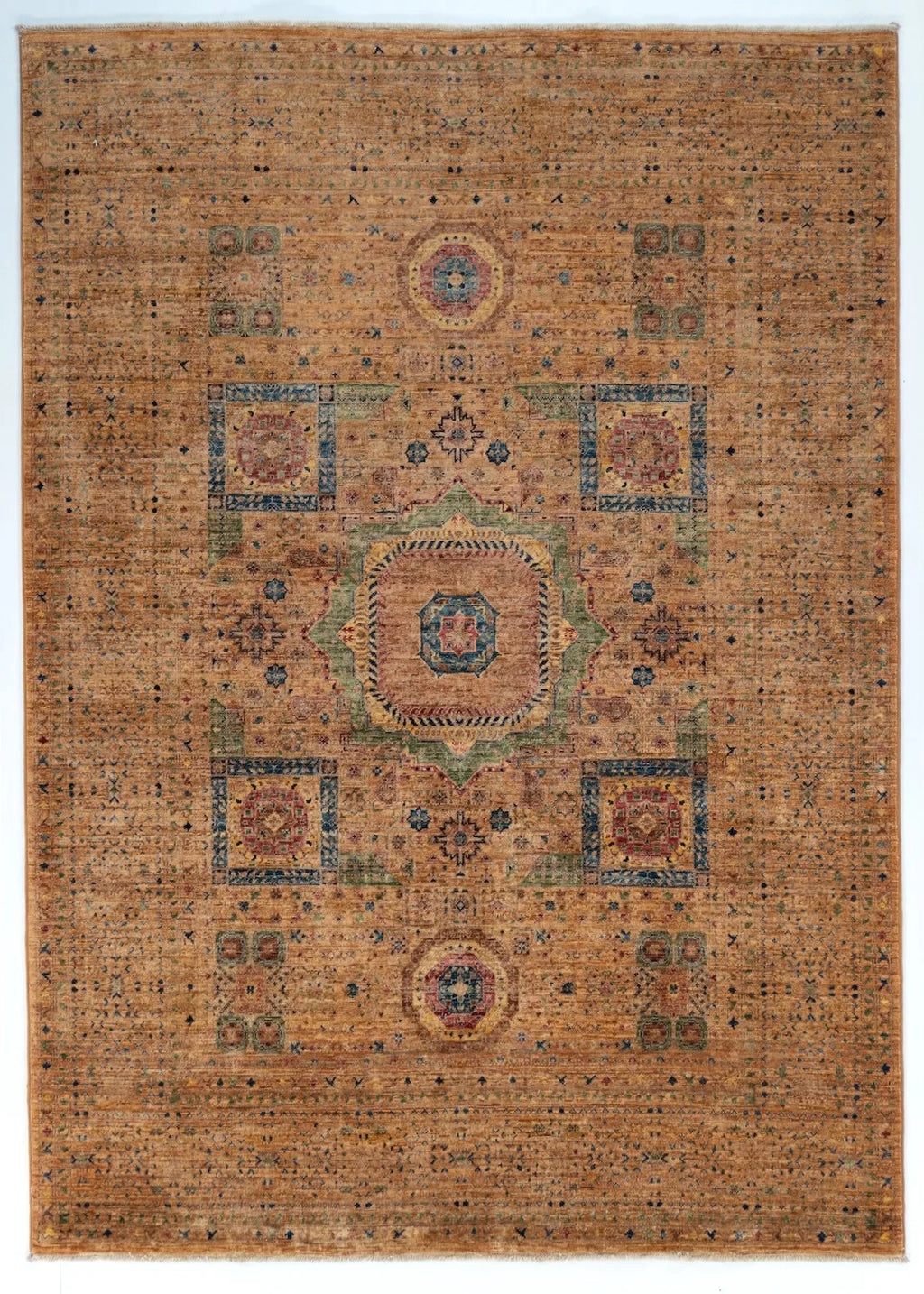 5x7 Mamluk Afghan Traditional Rug