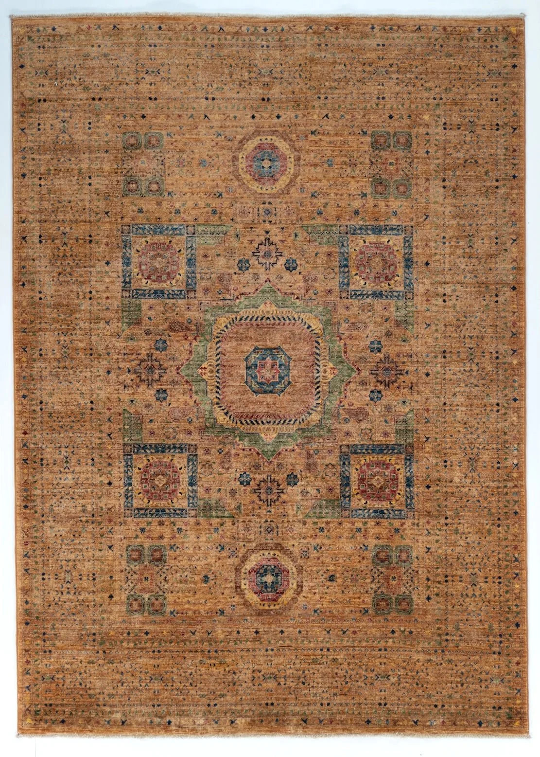 5x7 Mamluk Afghan Traditional Rug