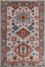 3'4"x4'10" Karajeh, Tribal