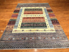 5'8"x8'7" Gabbeh, Tribal