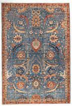 6x9 Kerman Afghan Traditional Rug