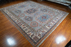 9'2"x11'11" Kazak, Tribal