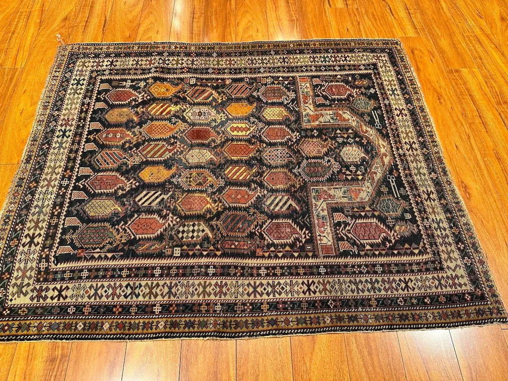 3' 5 X 5' 0" Shirvan, Antique