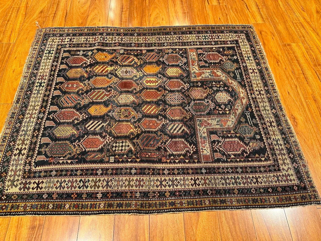 3' 5 X 5' 0" Shirvan, Antique