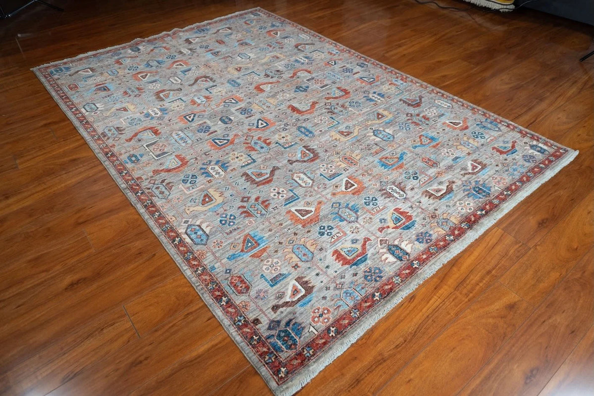 5'10"x8'7" Qashqaii, Tribal