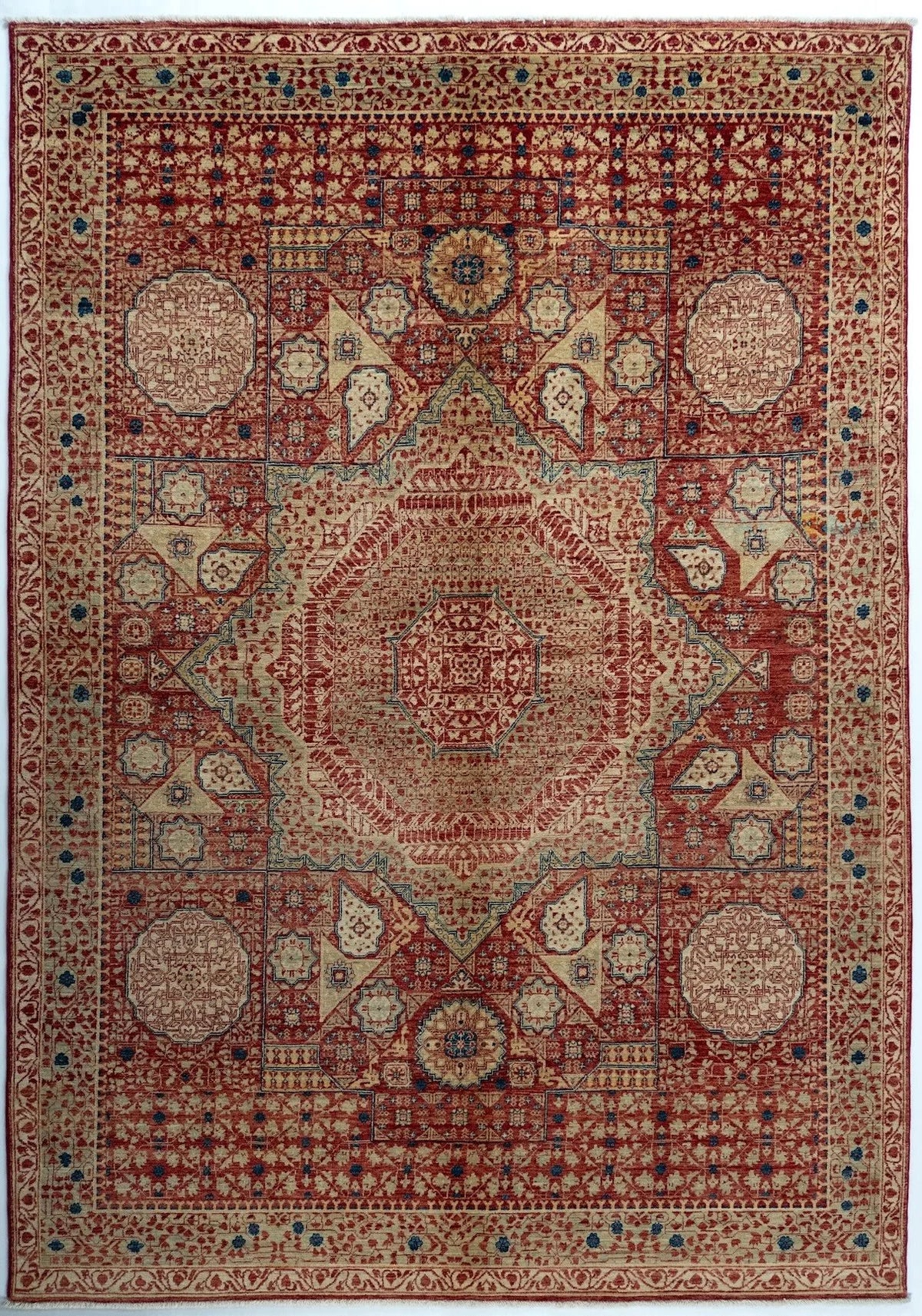 6x9 Mamluk Afghan Traditional Rug
