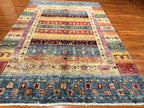 4'3"x6'1" Gabbeh, Tribal
